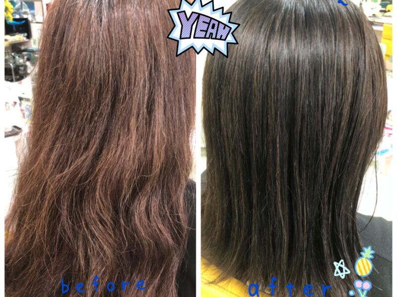 乾かしただけで、ストンとまとまる！