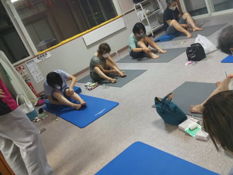 木曜日❗️お灸女子集合