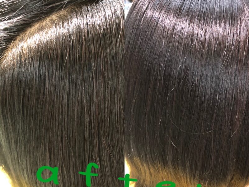 艶髪ストレート