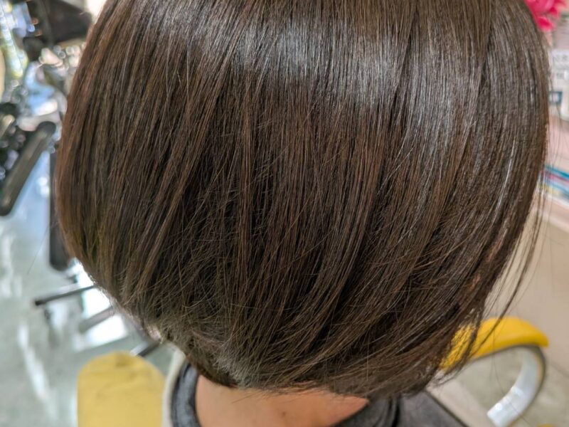 艶髪カラーリング＆カット