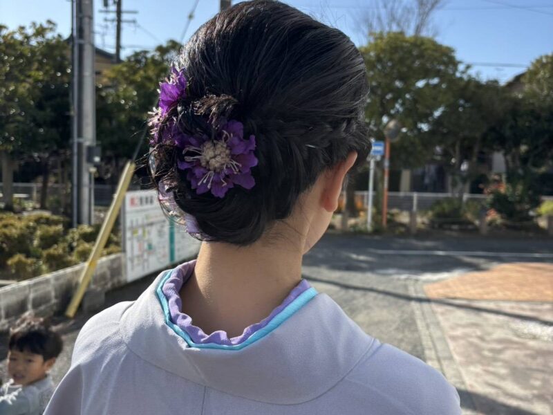 今年最後のお祝い、七五三