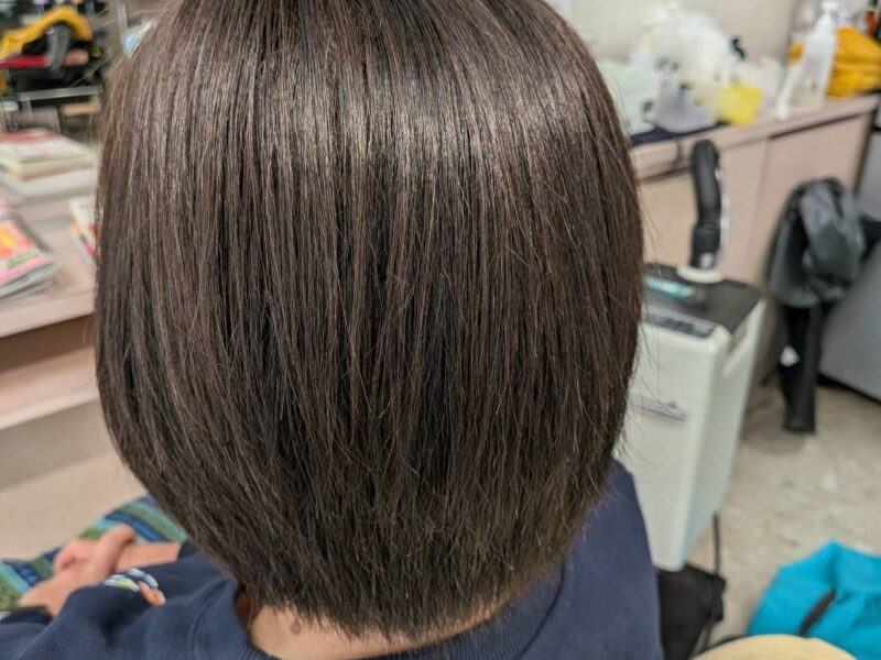 本日のリセッターカット＆カラー