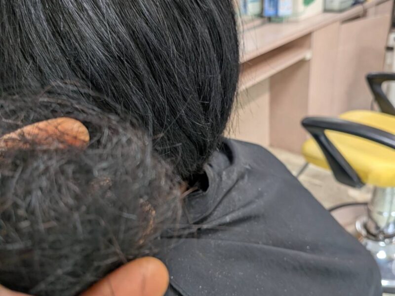 本日のリセッターカット