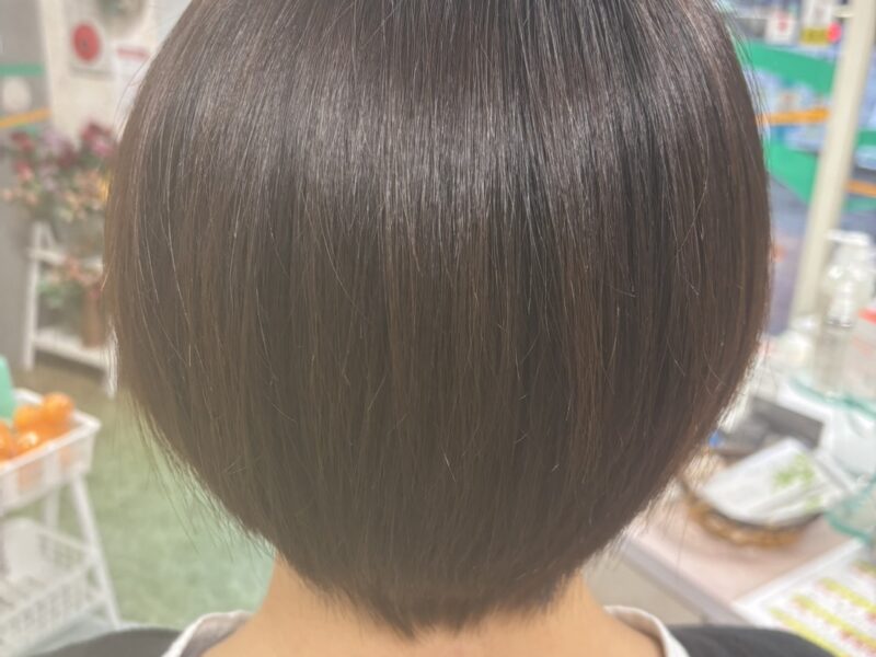 髪質改善ストレート