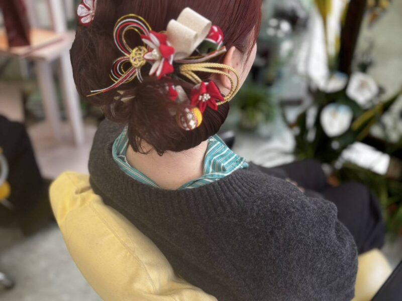 本日の成人前撮り