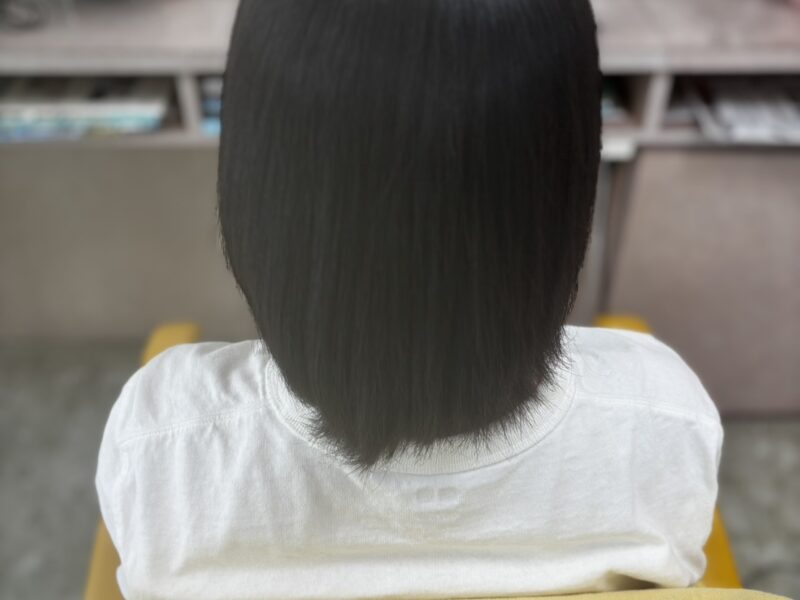 髪質改善ストレート